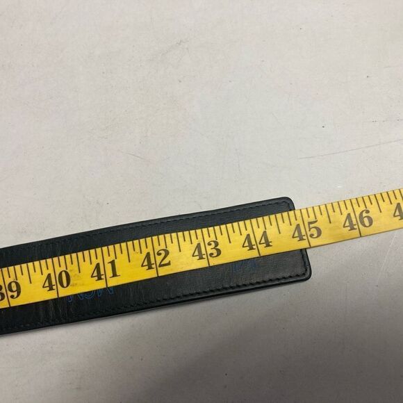 MCM Unisex Reversible Monogram Logo Belt 45” length Black - Picture 7 of 11